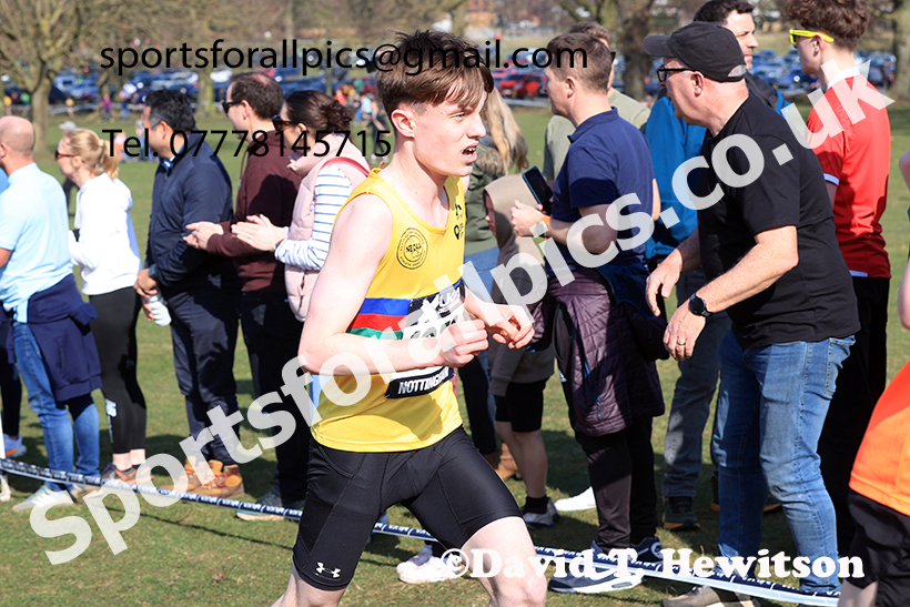 Boys under-15s 2025 UK CAU Inter Counties Cross Country Champs., Wollaton Park, Nottingham. Photo: David T. Hewitson/Sports for All Pics